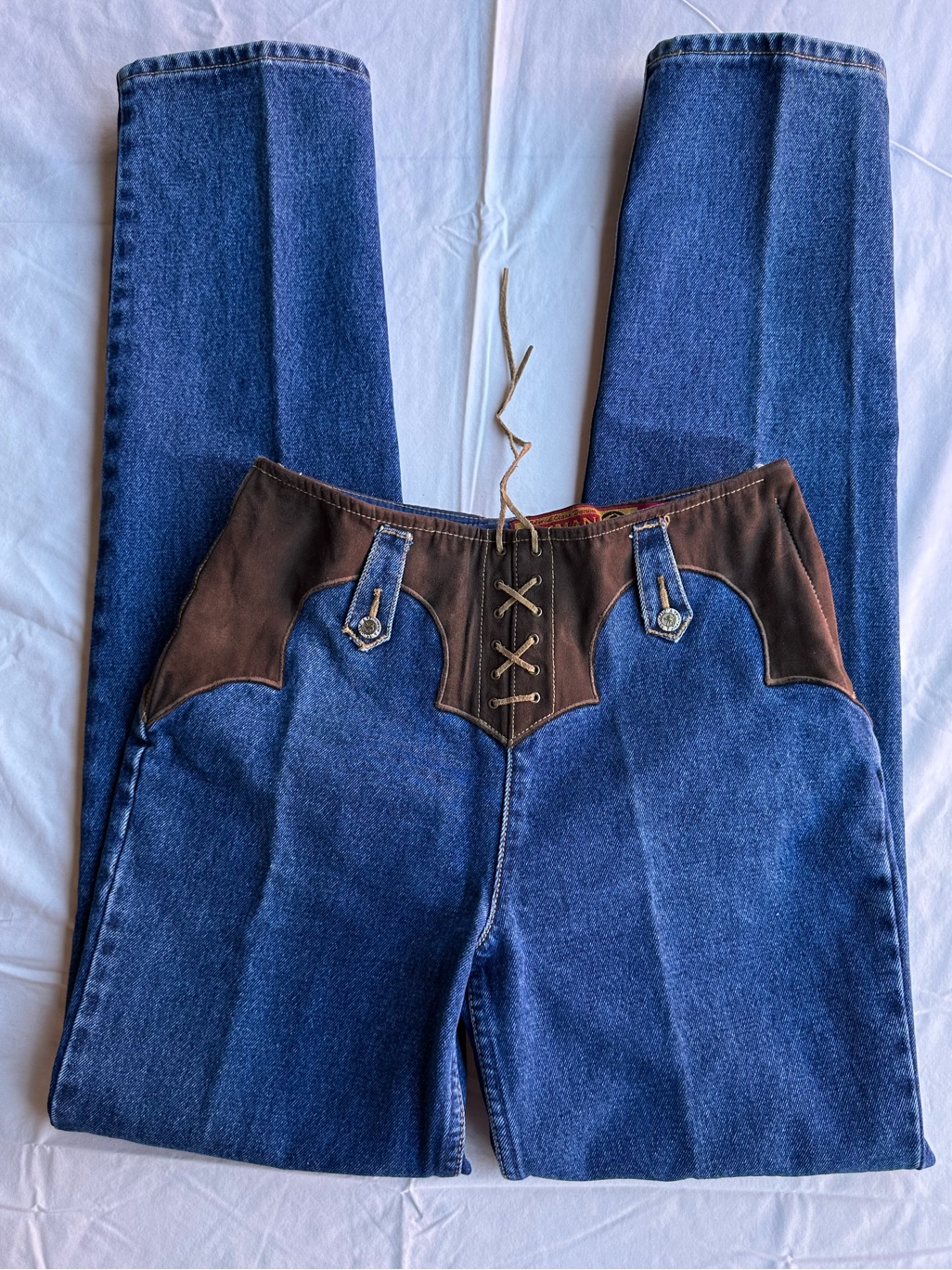 Vintage Lawman Western Blue Denim Jeans